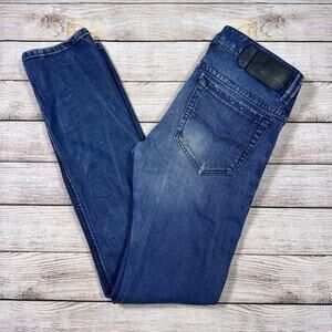 Diesel Jeans Mens 30x32 Thavar Slim Skinny Denim Jeans ‘For Successful Living’